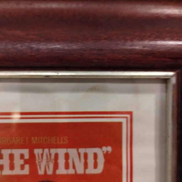 Framed Gone With The Wind Litho Vintage 1978 - Picture 2 of 10